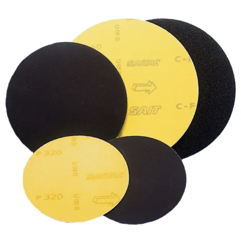 SAITAC D-VEL — velcro abrasive discs Ø115
